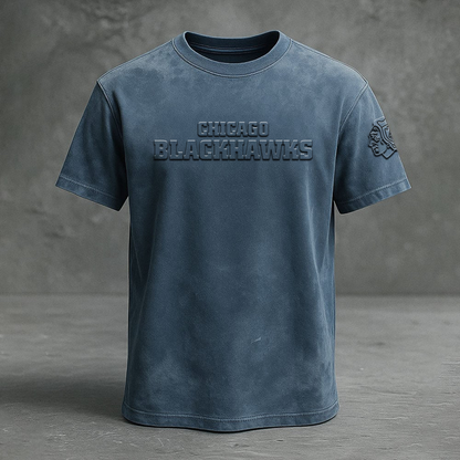 CHI x NHL Embossed Tshirt 0905 DatND DVT