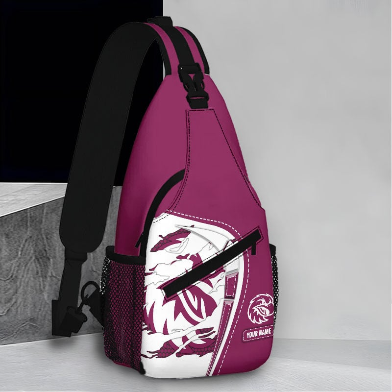 PREMIUM NRL  X MWSE New Style Sling Bag Custom  Name NDT VHM