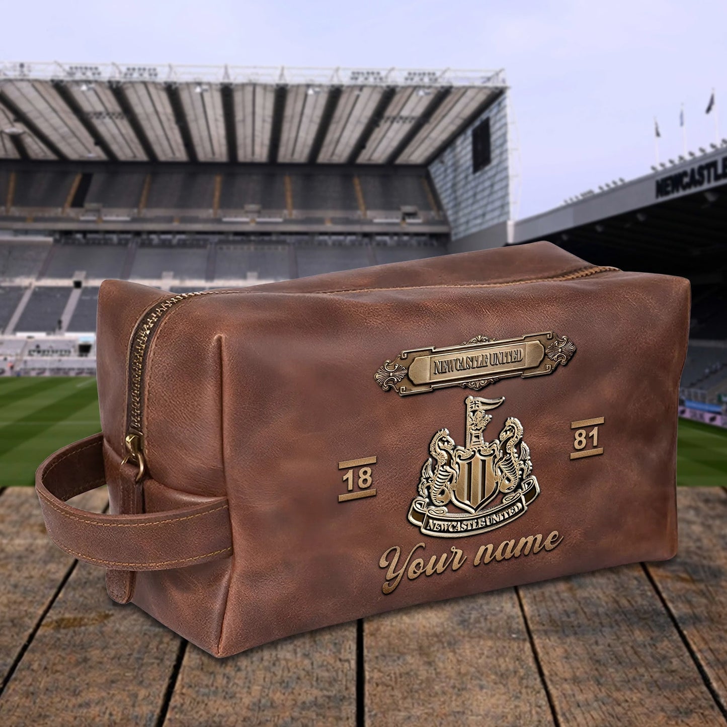 PREMIUM ?‹¨«‹¨«??‹¨«‹¨«‹¨«?‹¨«‹¨«? X NEW 3D EMBOSSED LEATHER TOILETRY BAG Limited Edition NDT NHM 020326