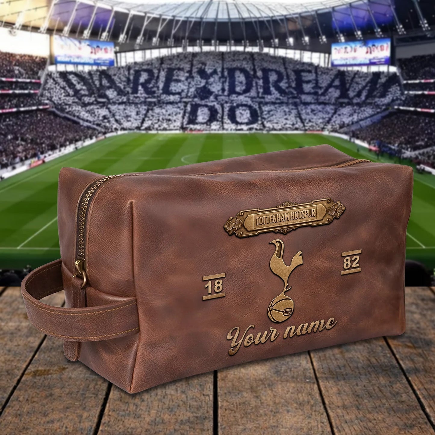 PREMIUM ?‹¨«‹¨«??‹¨«‹¨«‹¨«?‹¨«‹¨«? X TOT 3D EMBOSSED LEATHER TOILETRY BAG Limited Edition NDT NHM 020326