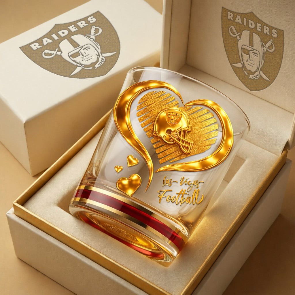 Premium NFL x LV Game Day Whiskey Glass NDT NHM 270126