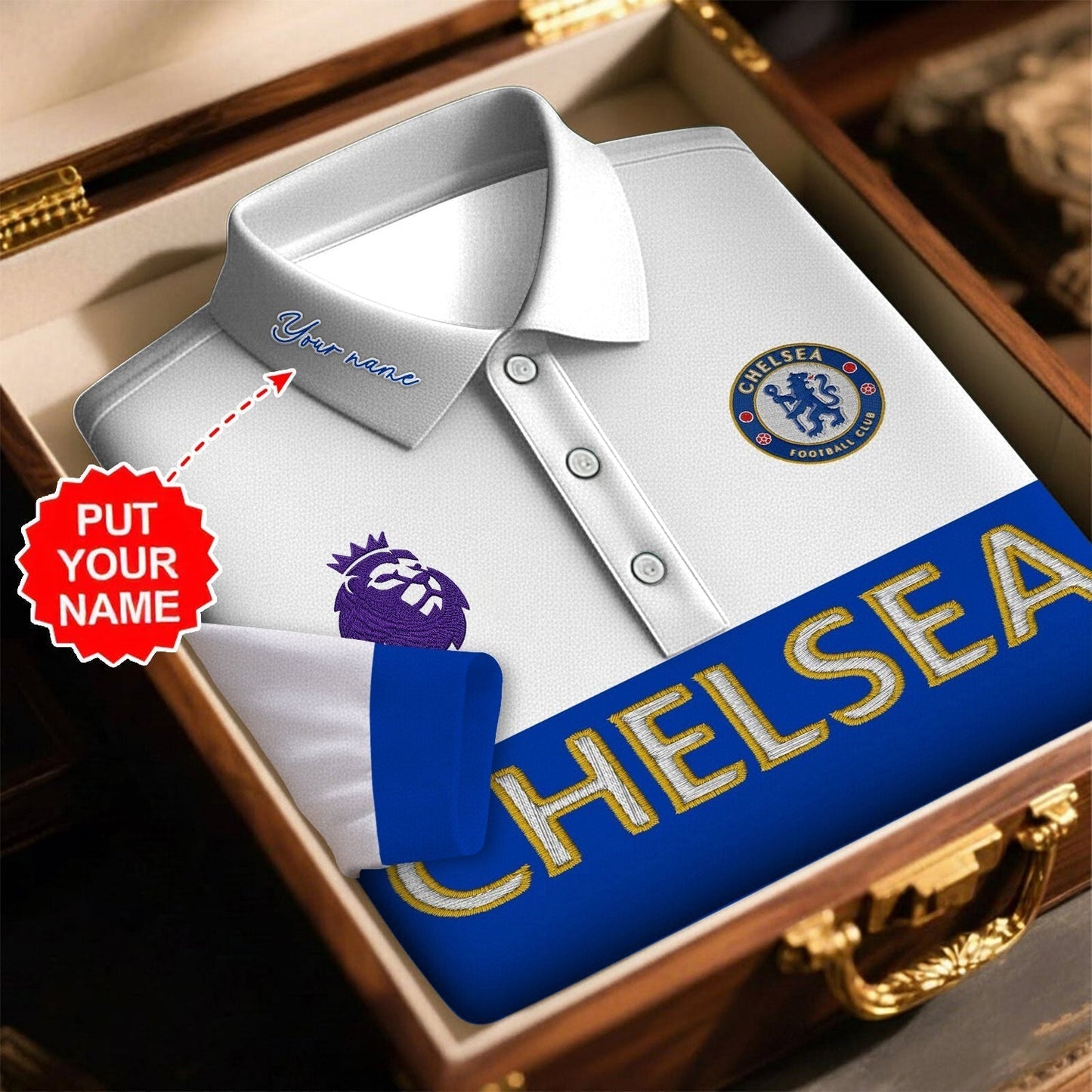 Premium EPL X CHEL  ROYAL CLASSIC LONG SLEEVE SHIRT NDT NHM 130226